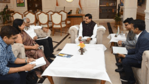 World-Renowned Management-Guru Dr. Ram Charan Meets CM Dr. Yadav